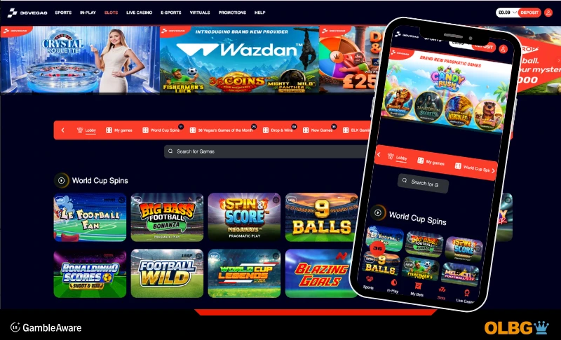 36Vegas Casino App Screenshot
